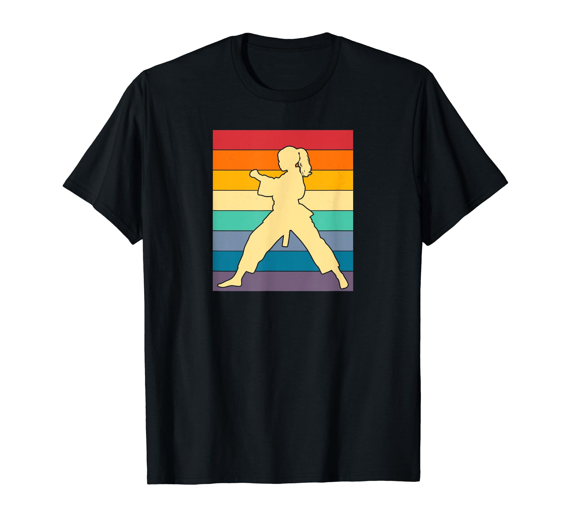 Judo Distressed Judo Rainbow T-Shirt - Casual Everyday Wear Unisex - T-Shirt, Sweatshirt, Hoodie