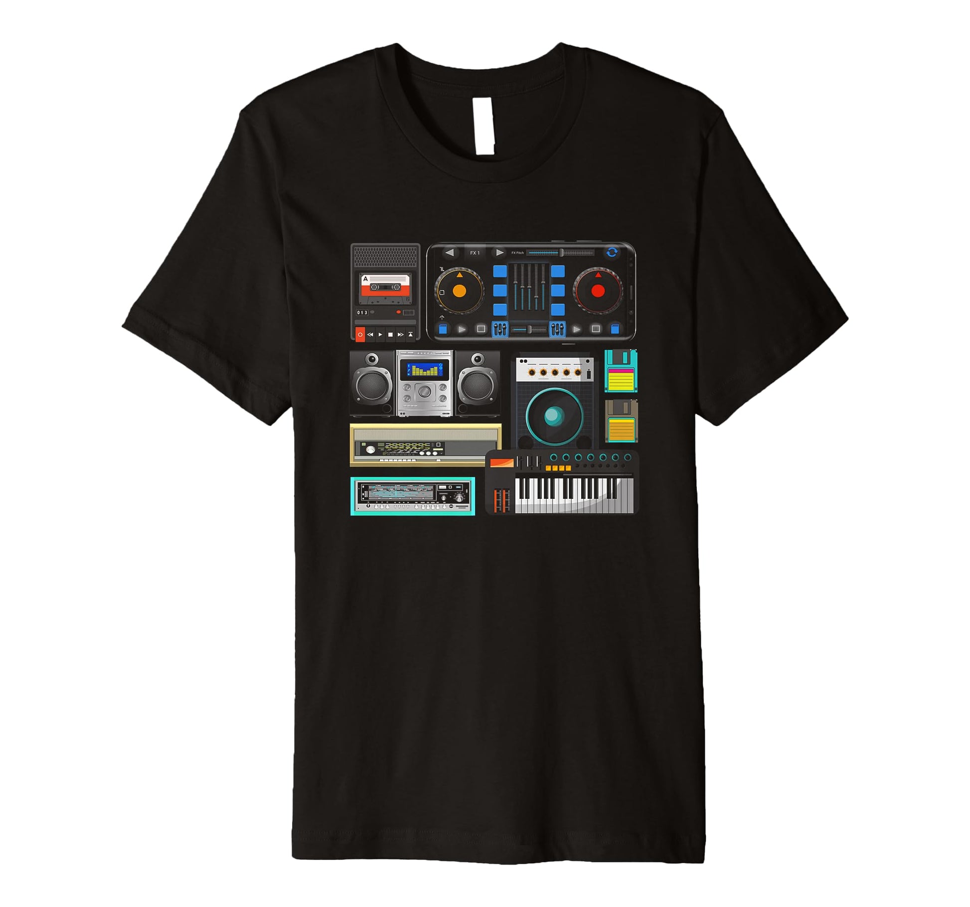 Old School Hip Hop Rap Music Beat Maker T-Shirt - Trendy Graphic Men Women - T-Shirt, Sweatshirt, Hoodie