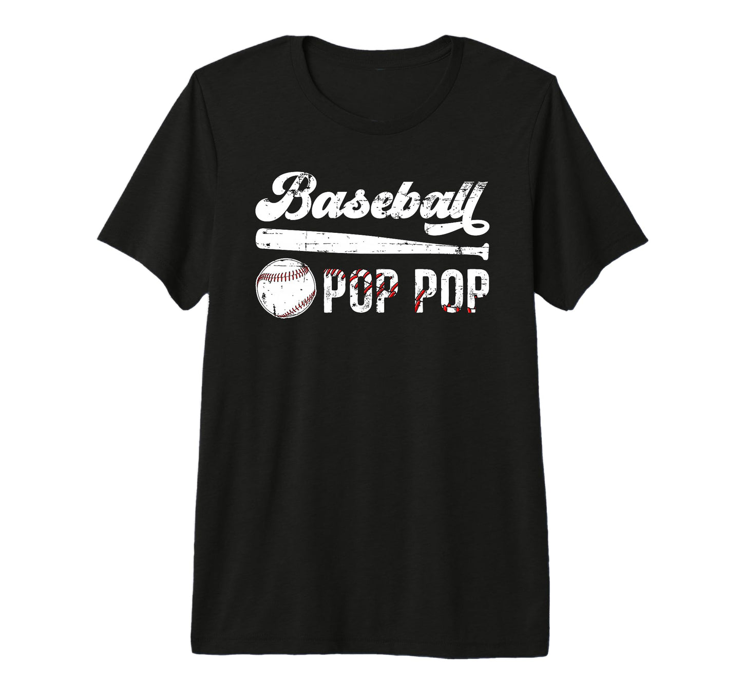 Mens Baseball Pop Pop Baseball Player T-Shirt - Novelty Apparel Men Women - T-Shirt, Sweatshirt, Hoodie