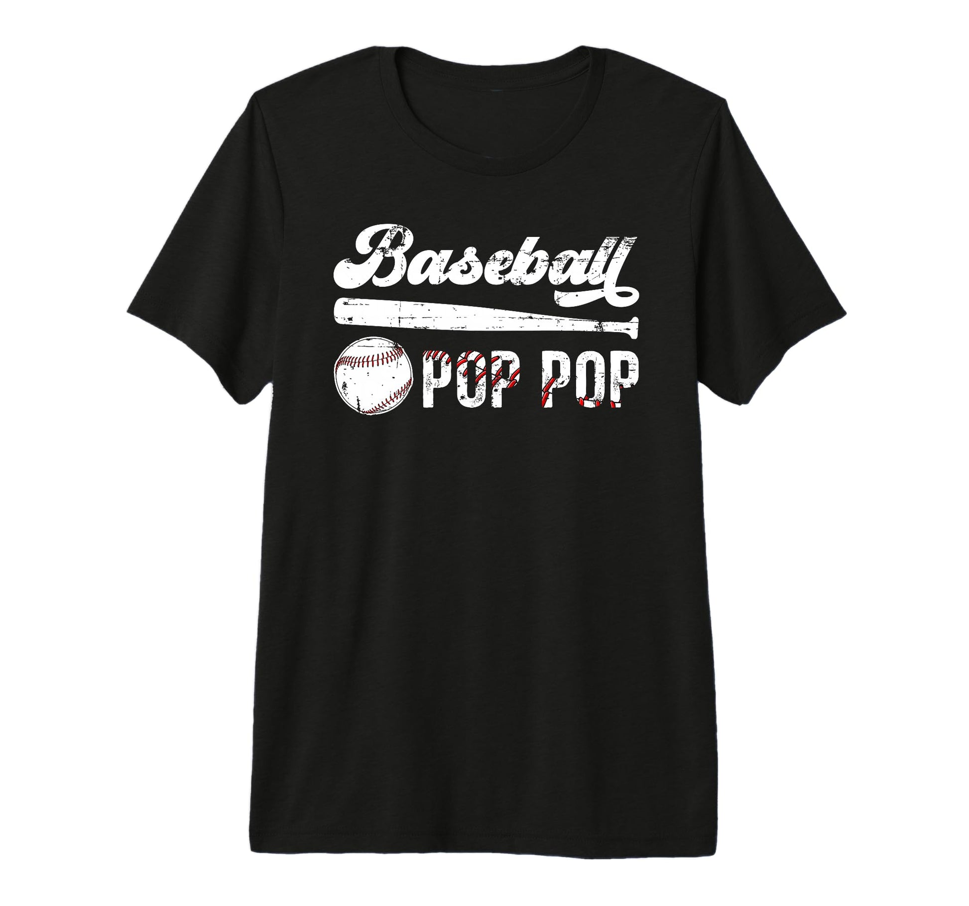 Mens Baseball Pop Pop Baseball Player T-Shirt - Novelty Apparel Men Women - T-Shirt, Sweatshirt, Hoodie