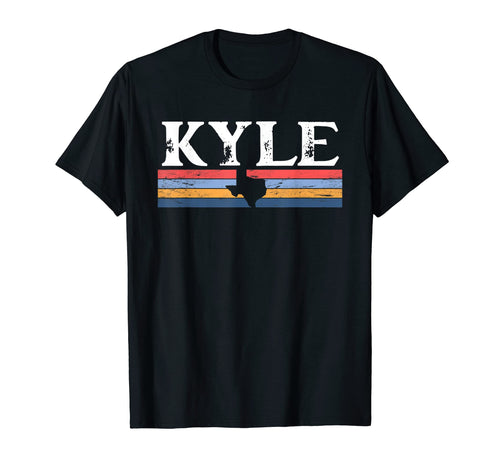 Kyle Texas Tx Stripes State 70S Color T-Shirt - Graphic Print for Adults - T-Shirt, Sweatshirt, Hoodie