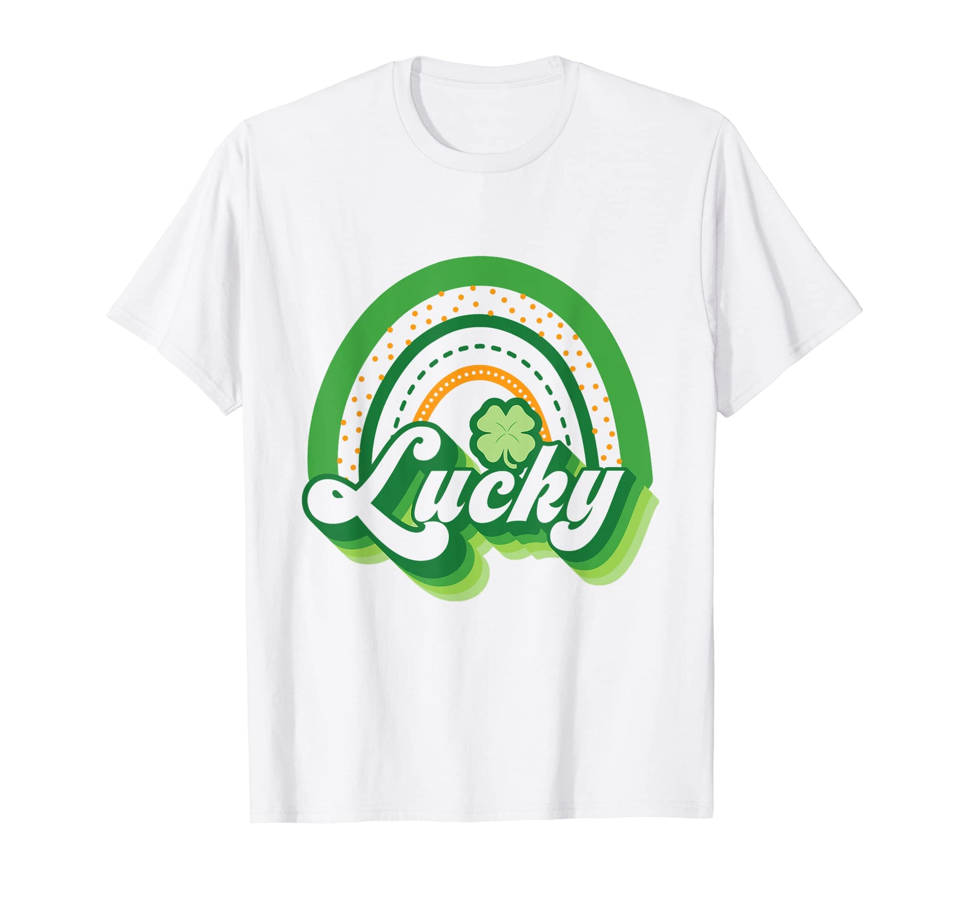 Irish St Patricks Day Groovy Rainbow T-Shirt - Streetwear Style Men Women - T-Shirt, Sweatshirt, Hoodie
