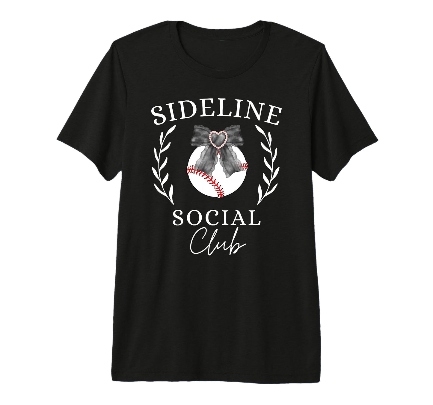 Sideline Social Club Coquette T-Shirt - Aesthetic Graphic Men Women - T-Shirt, Sweatshirt, Hoodie