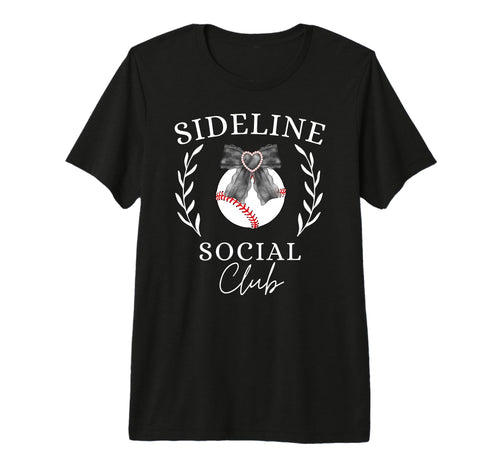 Sideline Social Club Coquette T-Shirt - Aesthetic Graphic Men Women - T-Shirt, Sweatshirt, Hoodie