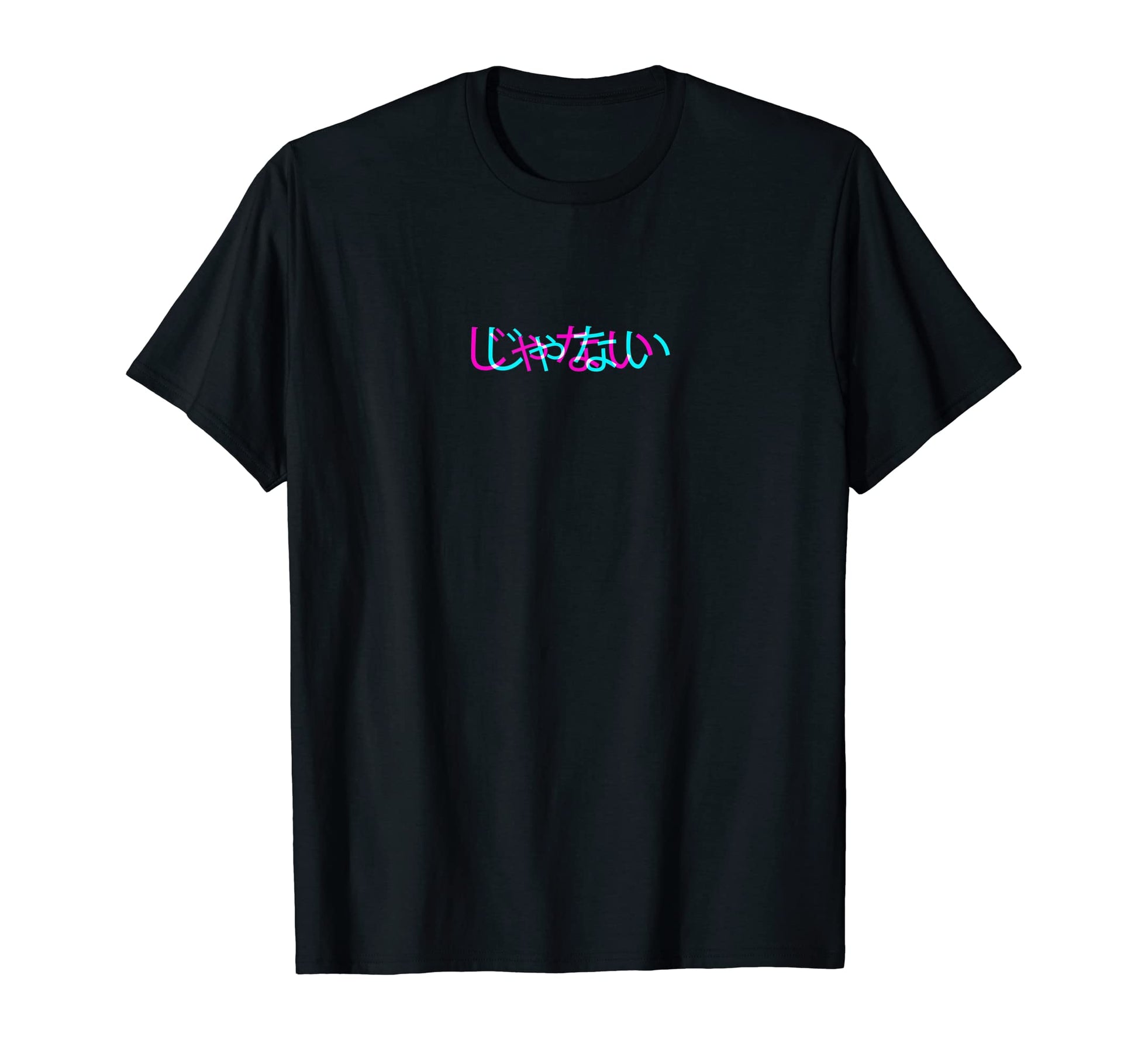 Jya Nai Japanese Glitch Anime T-Shirt - Trendy Graphic for Adults - T-Shirt, Sweatshirt, Hoodie