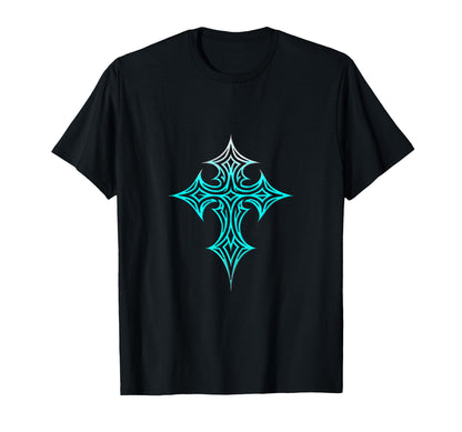 Gothic Cross Y2K Aesthetic Emo Goth T-Shirt - Casual Everyday Wear Unisex - T-Shirt, Sweatshirt, Hoodie