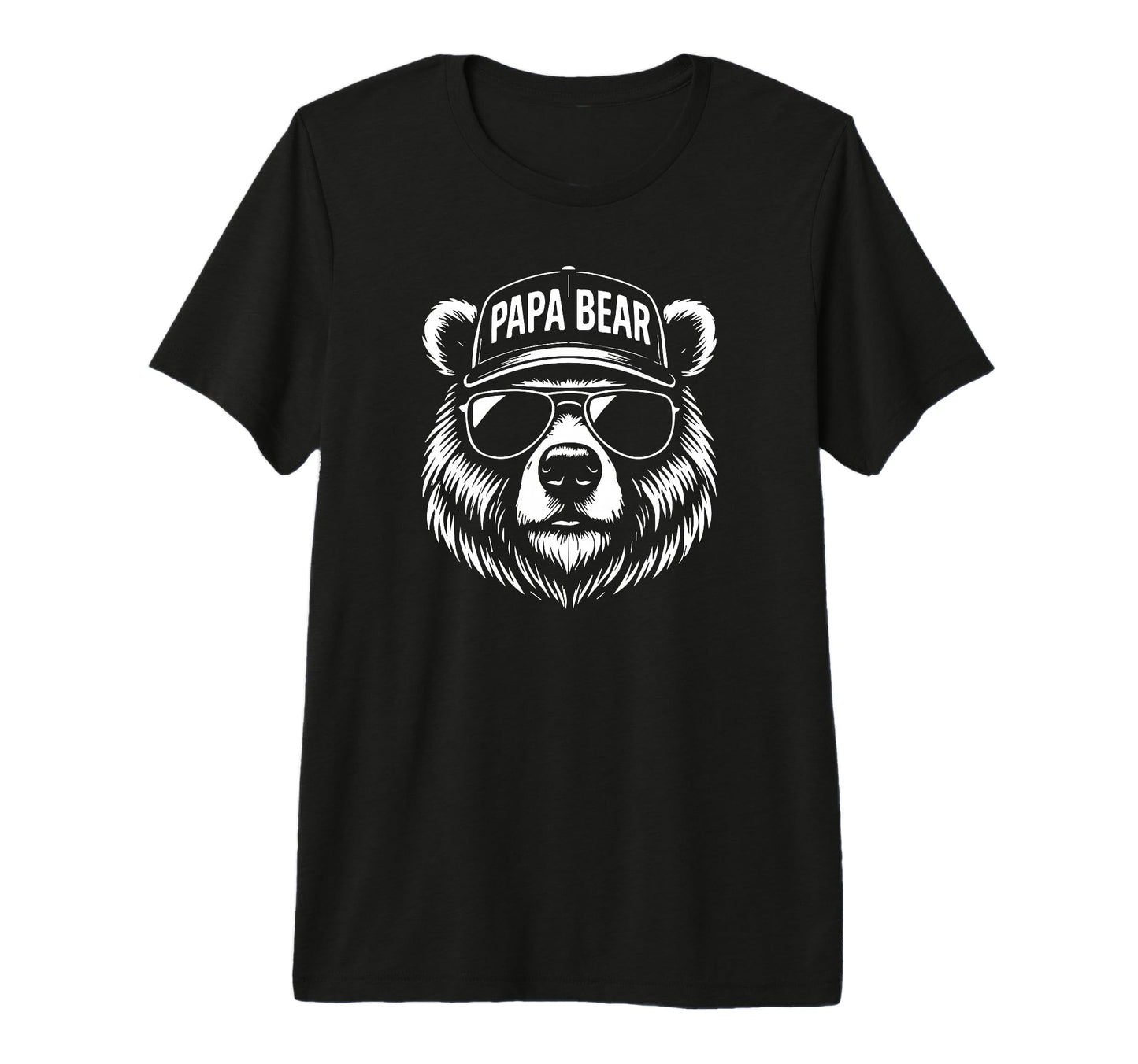 Papabear Funny Father Motif T-Shirt - Casual Everyday Wear Men Women - T-Shirt, Sweatshirt, Hoodie