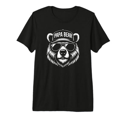 Papabear Funny Father Motif T-Shirt - Casual Everyday Wear Men Women - T-Shirt, Sweatshirt, Hoodie
