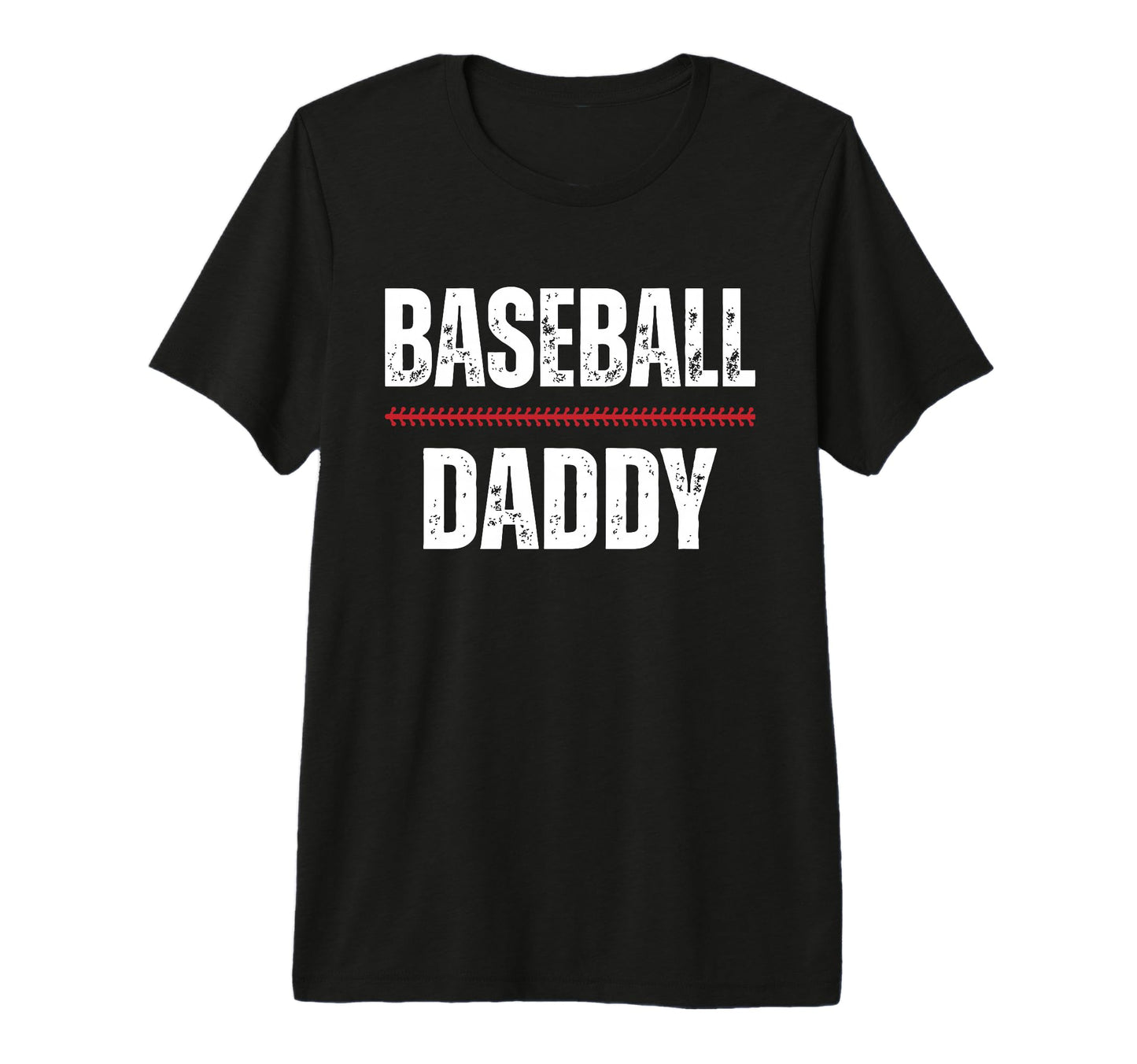 Baseball Daddy Proud Love Baseball T-Shirt - Minimalist Print for Adults - T-Shirt, Sweatshirt, Hoodie