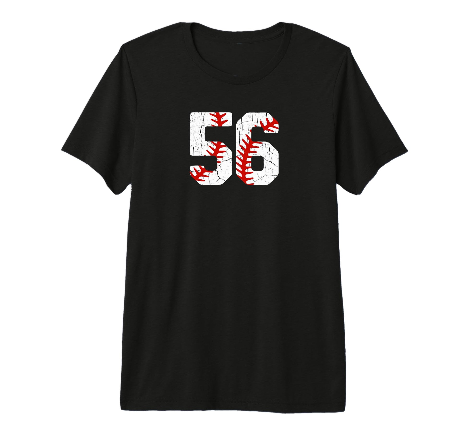 Baseball Player Jersey Number 56 56 Proud T-Shirt - Trendy Graphic Unisex - T-Shirt, Sweatshirt, Hoodie