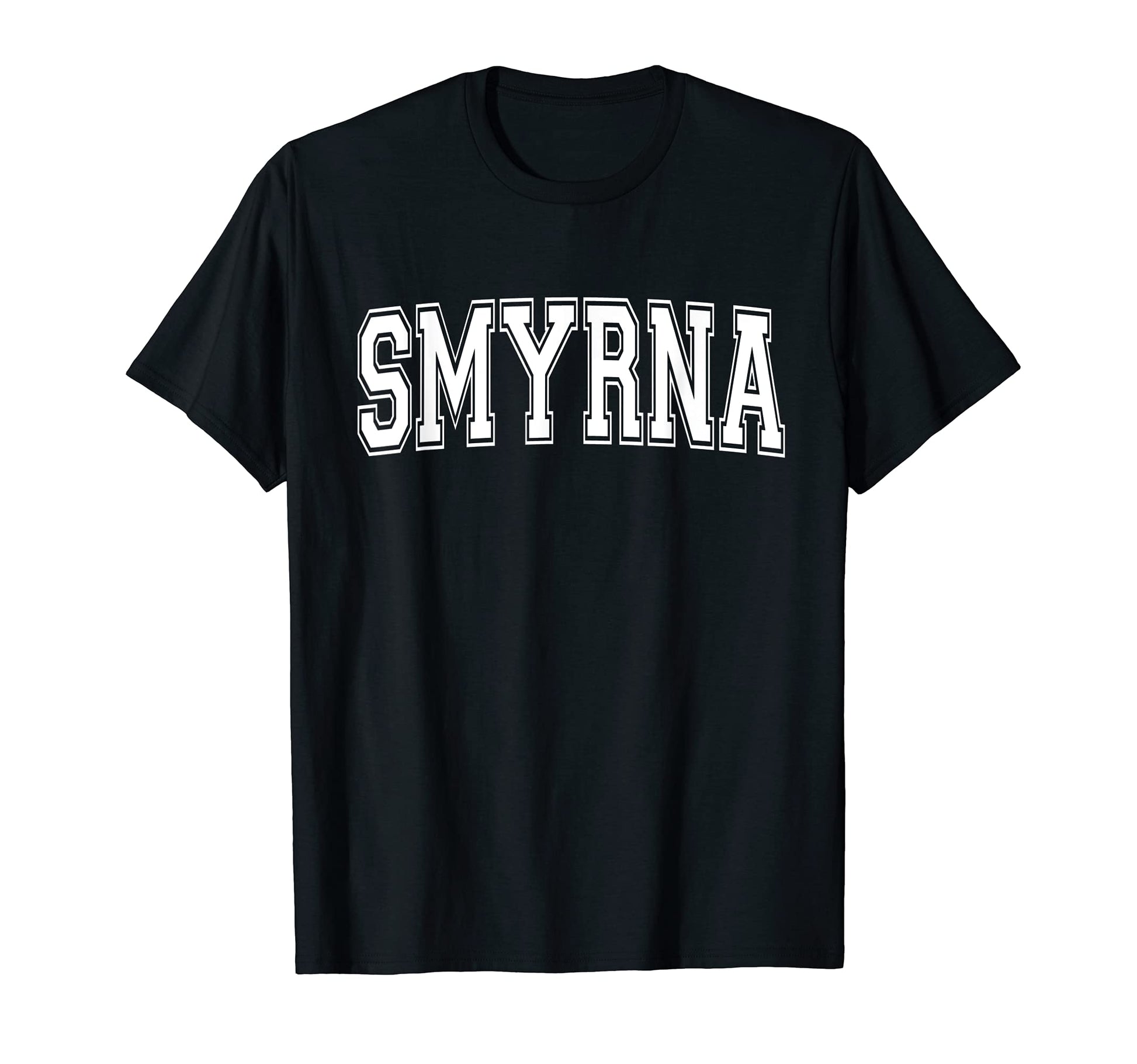 Smyrna De Delaware Usa Sports Varsity T-Shirt - Graphic Print Unisex - T-Shirt, Sweatshirt, Hoodie