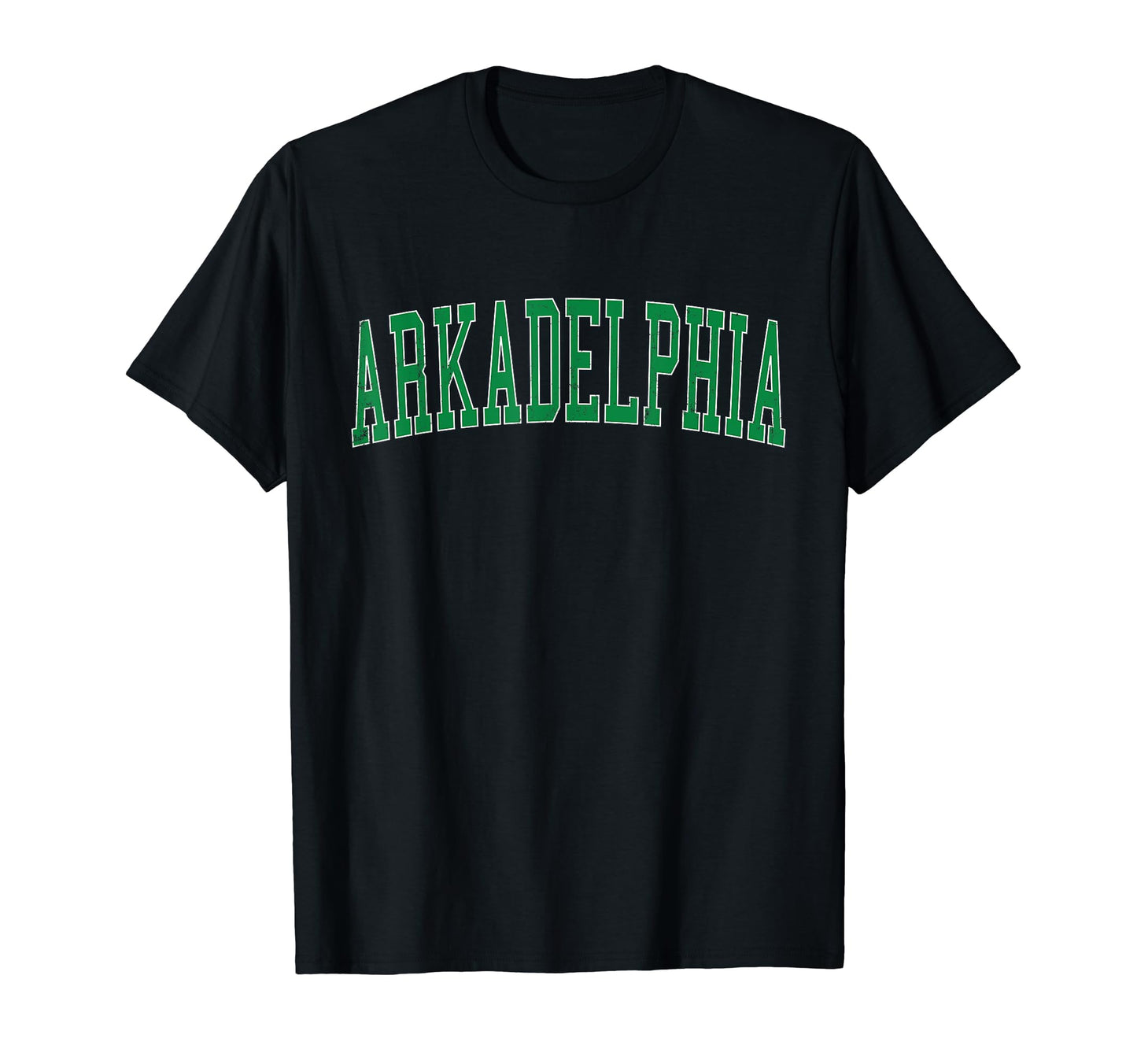 Arkadelphia Ar Distressed Green T-Shirt - Streetwear Style Men Women - T-Shirt, Sweatshirt, Hoodie