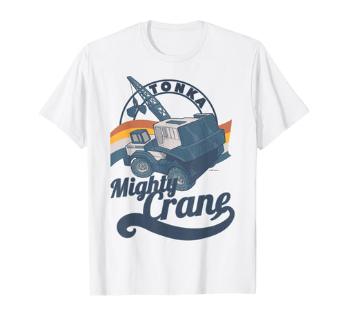Tonka Mighty Crane Stripe Logo T-Shirt - Streetwear Style Unisex - T-Shirt, Sweatshirt, Hoodie
