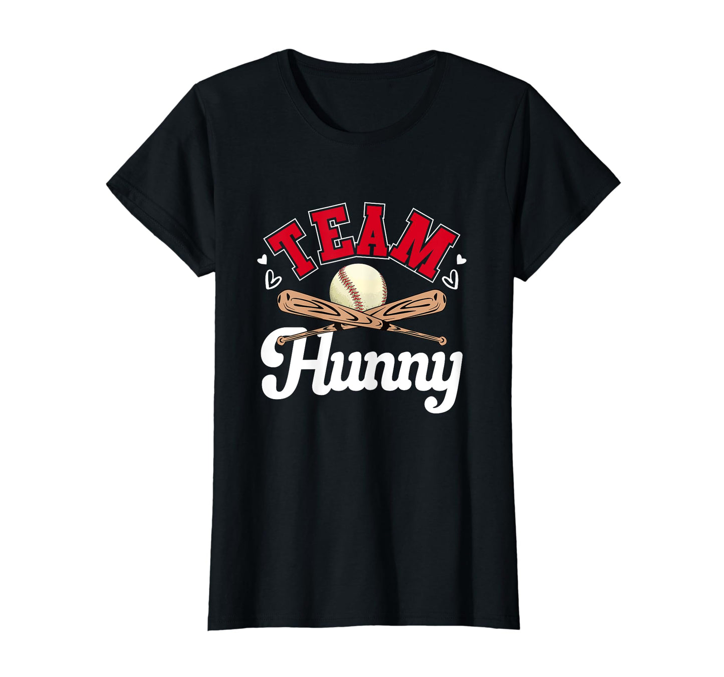 Team Hunny Mothers Day Baseball T-Shirt - Aesthetic Graphic for Adults - T-Shirt, Sweatshirt, Hoodie