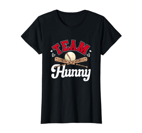Team Hunny Mothers Day Baseball T-Shirt - Aesthetic Graphic for Adults - T-Shirt, Sweatshirt, Hoodie