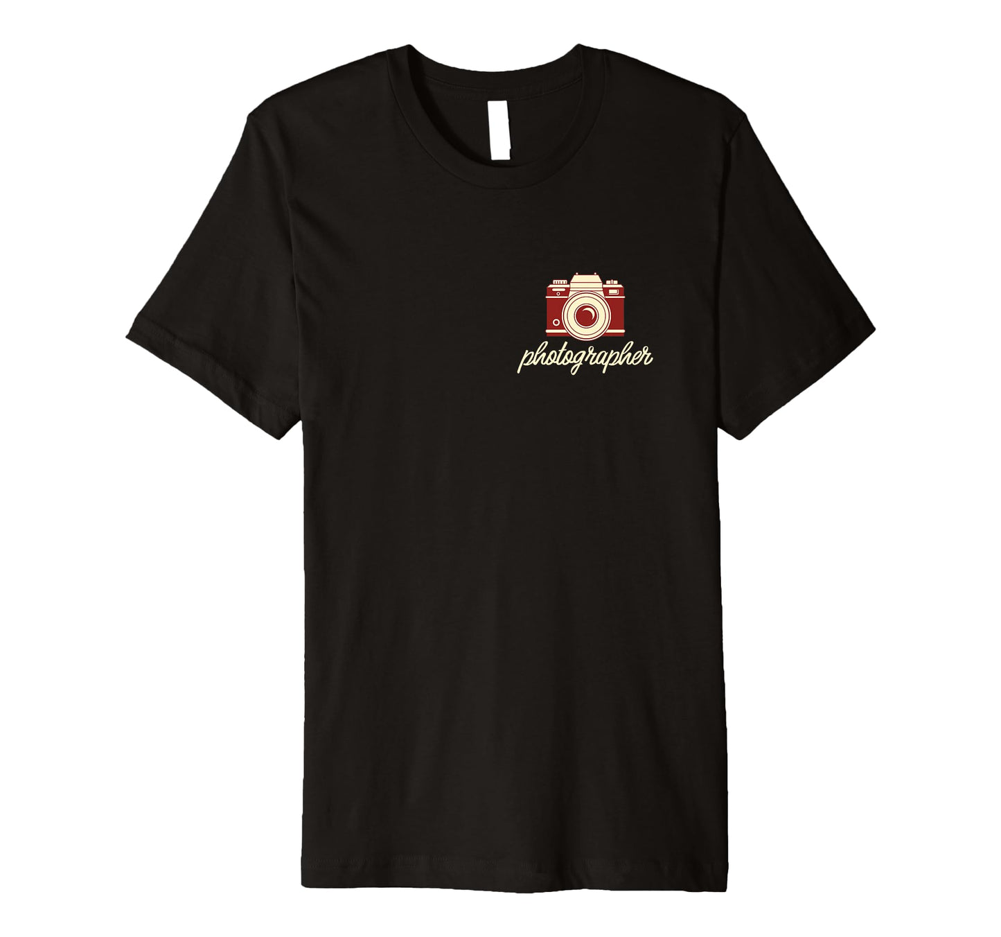 Photographer Camera Pocket Cameraman T-Shirt - Aesthetic Graphic Men Women - T-Shirt, Sweatshirt, Hoodie
