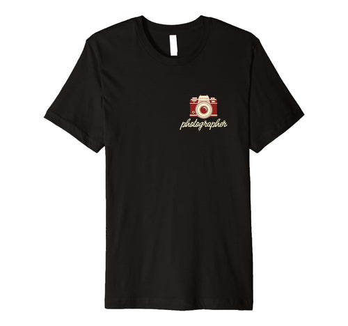 Photographer Camera Pocket Cameraman T-Shirt - Aesthetic Graphic Men Women - T-Shirt, Sweatshirt, Hoodie