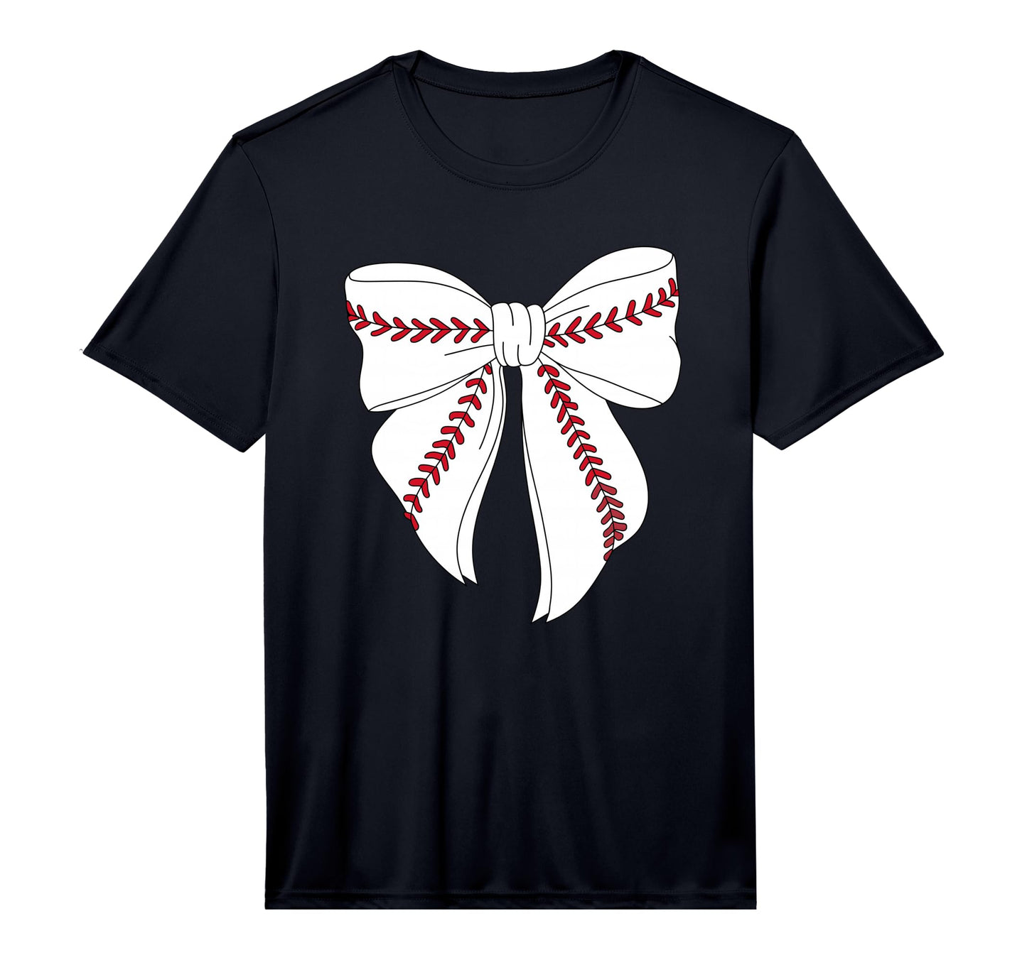 Baseball Coquette Bow Baseball Mom T-Shirt - Streetwear Style for Adults - T-Shirt, Sweatshirt, Hoodie