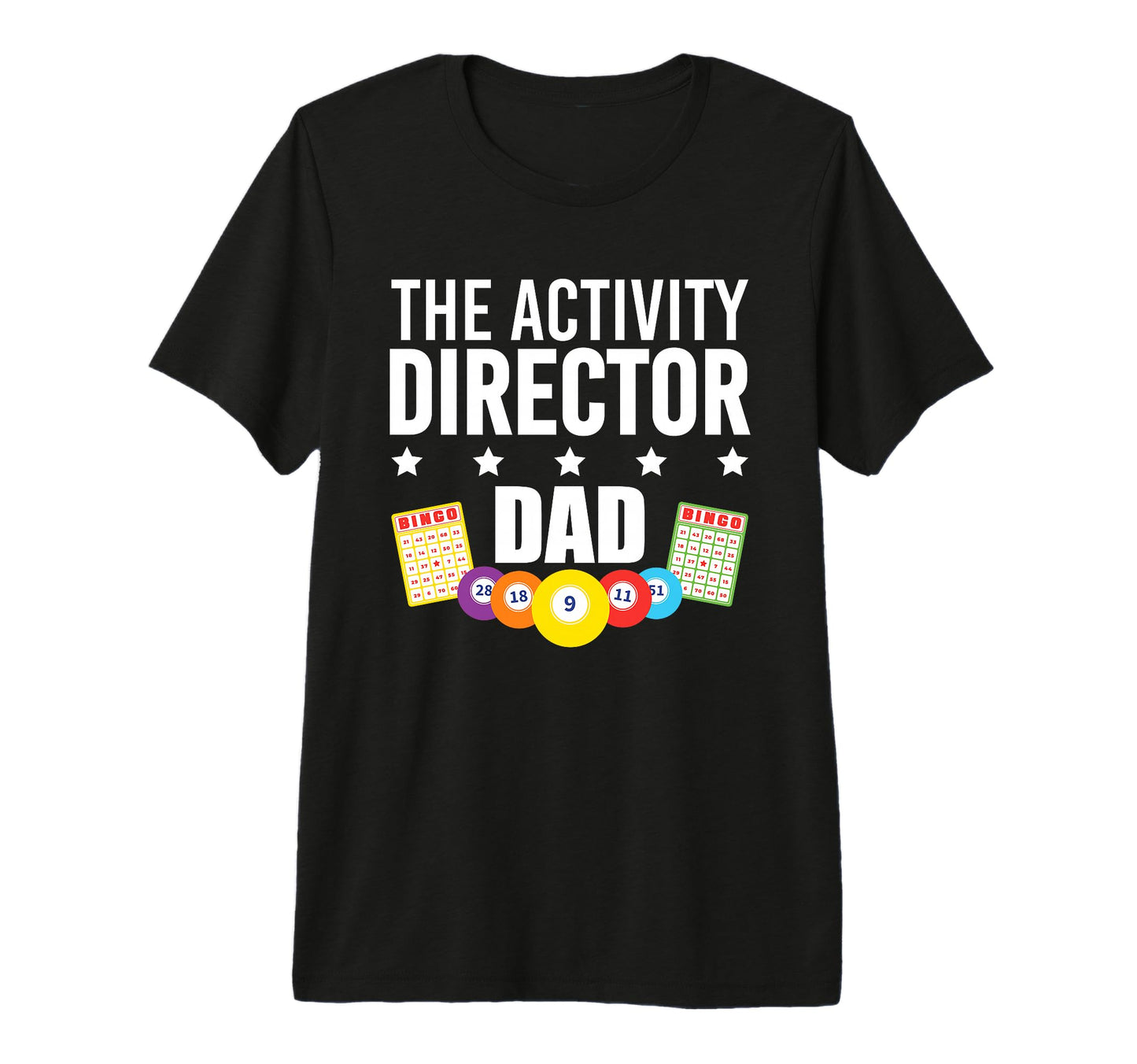 Mens Activity Director Dad Activity T-Shirt - Unique Graphic Unisex - T-Shirt, Sweatshirt, Hoodie