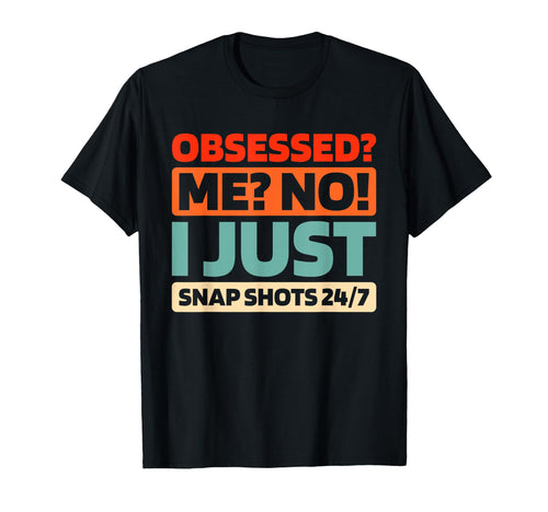 Photography Camera Photographer T-Shirt - Trendy Graphic for Adults - T-Shirt, Sweatshirt, Hoodie