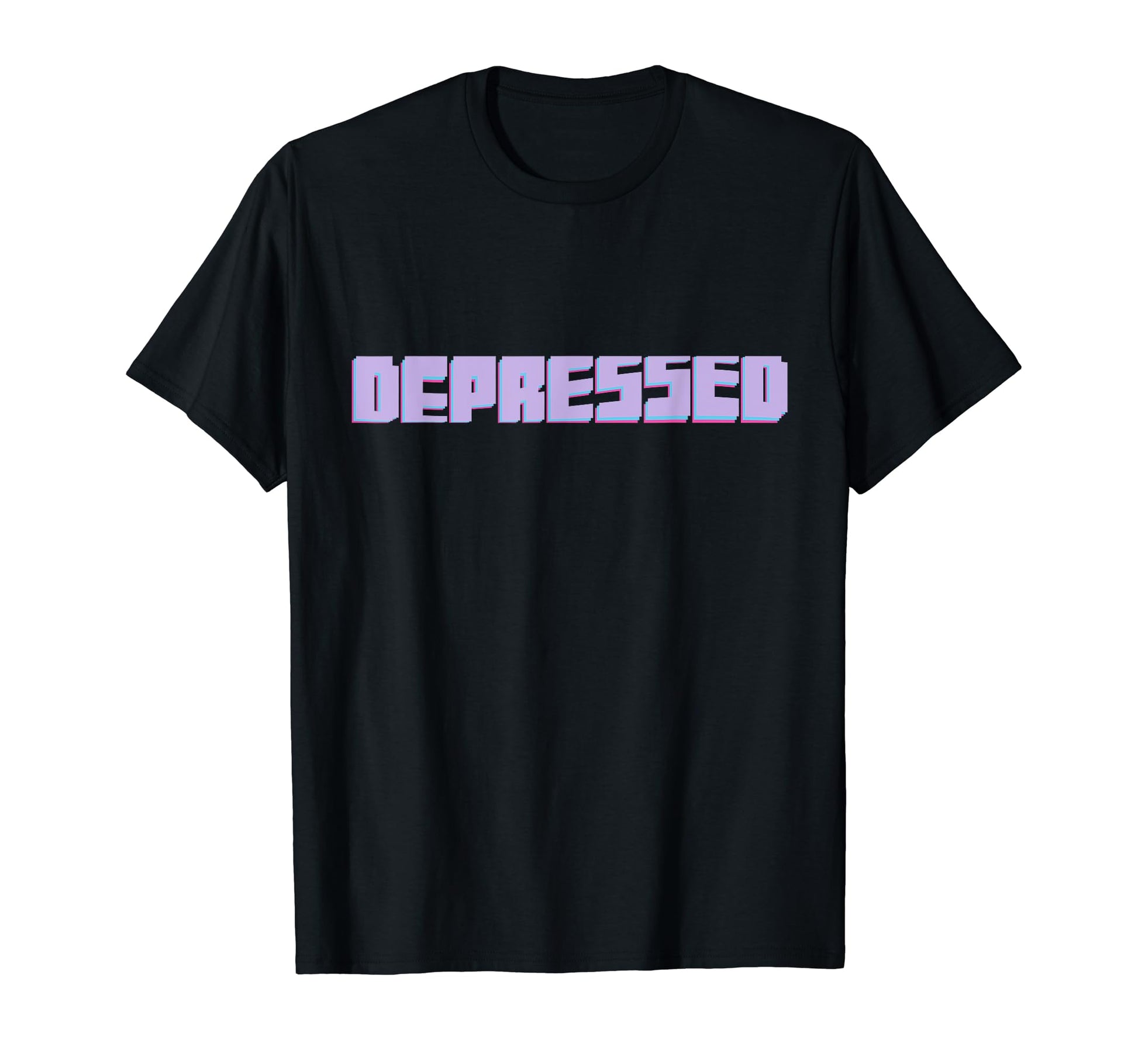 Depressed Aesthetic Vaporwave T-Shirt - Casual Everyday Wear for Adults - T-Shirt, Sweatshirt, Hoodie