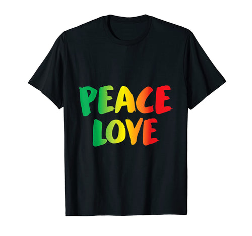 Jamaica Reggae Music Rasta Pride Peace T-Shirt - Custom Art Print Unisex - T-Shirt, Sweatshirt, Hoodie