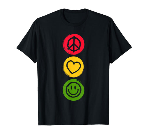 Traffic Light Red Yellow Green T-Shirt - Fun Novelty Design Men Women - T-Shirt, Sweatshirt, Hoodie
