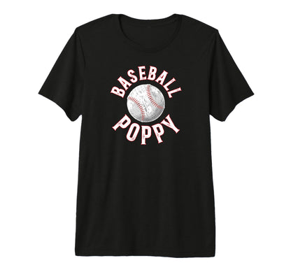 Mens Baseball Poppy Proud Poppy T-Shirt - Minimalist Print Men Women - T-Shirt, Sweatshirt, Hoodie