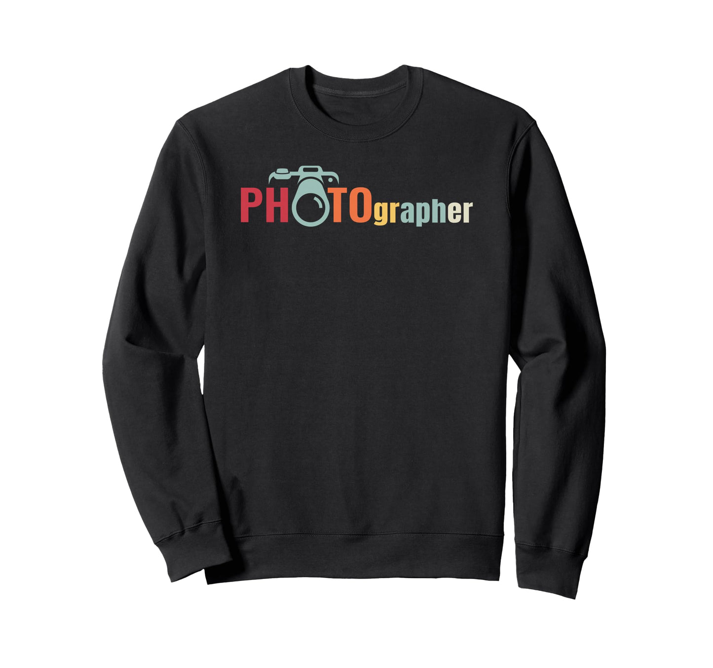 Journalist Photographer Cameraman Camera Sweatshirt - Graphic Print Unisex - T-Shirt, Sweatshirt, Hoodie