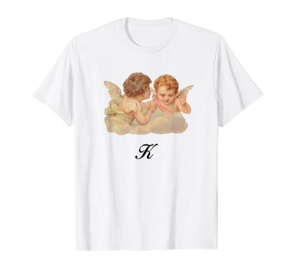 Angel K Coquette Girlcore Y2K Aesthetic T-Shirt - Trendy Graphic Unisex - T-Shirt, Sweatshirt, Hoodie