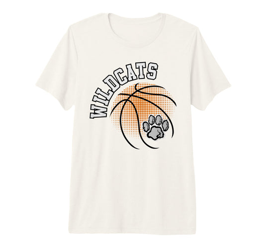 Wildcats Basketball Mom Game Day T-Shirt - Trendy Graphic for Adults - T-Shirt, Sweatshirt, Hoodie