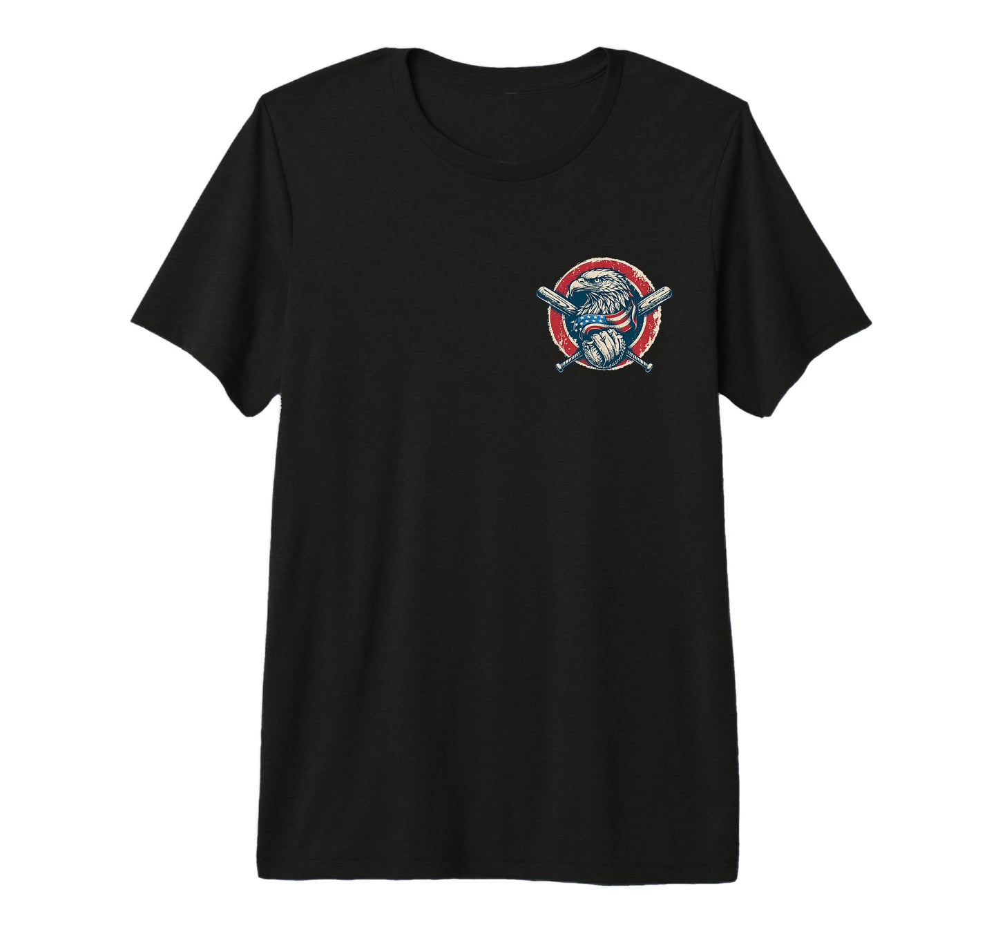 Baseball Fathers Day Baseball Dad Tri T-Shirt - Novelty Apparel Unisex - T-Shirt, Sweatshirt, Hoodie