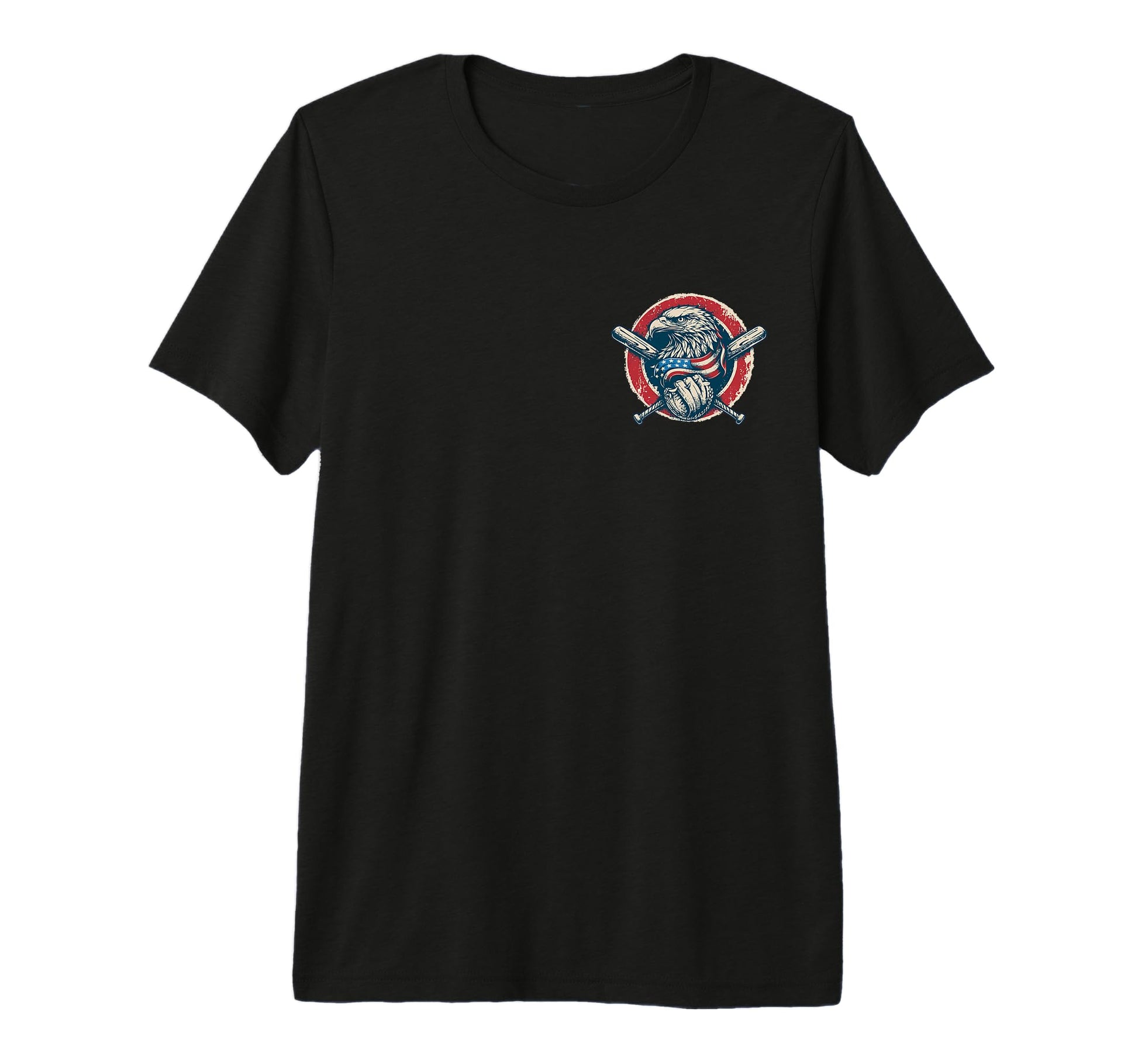 Baseball Fathers Day Baseball Dad Tri T-Shirt - Novelty Apparel Unisex - T-Shirt, Sweatshirt, Hoodie