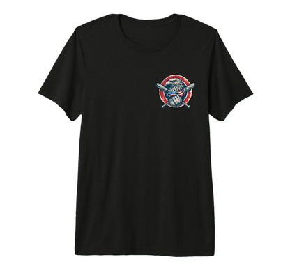 Baseball Fathers Day Baseball Dad Tri T-Shirt - Novelty Apparel Unisex - T-Shirt, Sweatshirt, Hoodie
