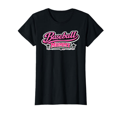 Baseball Mommy Game Day Script T-Shirt - Custom Art Print for Adults - T-Shirt, Sweatshirt, Hoodie