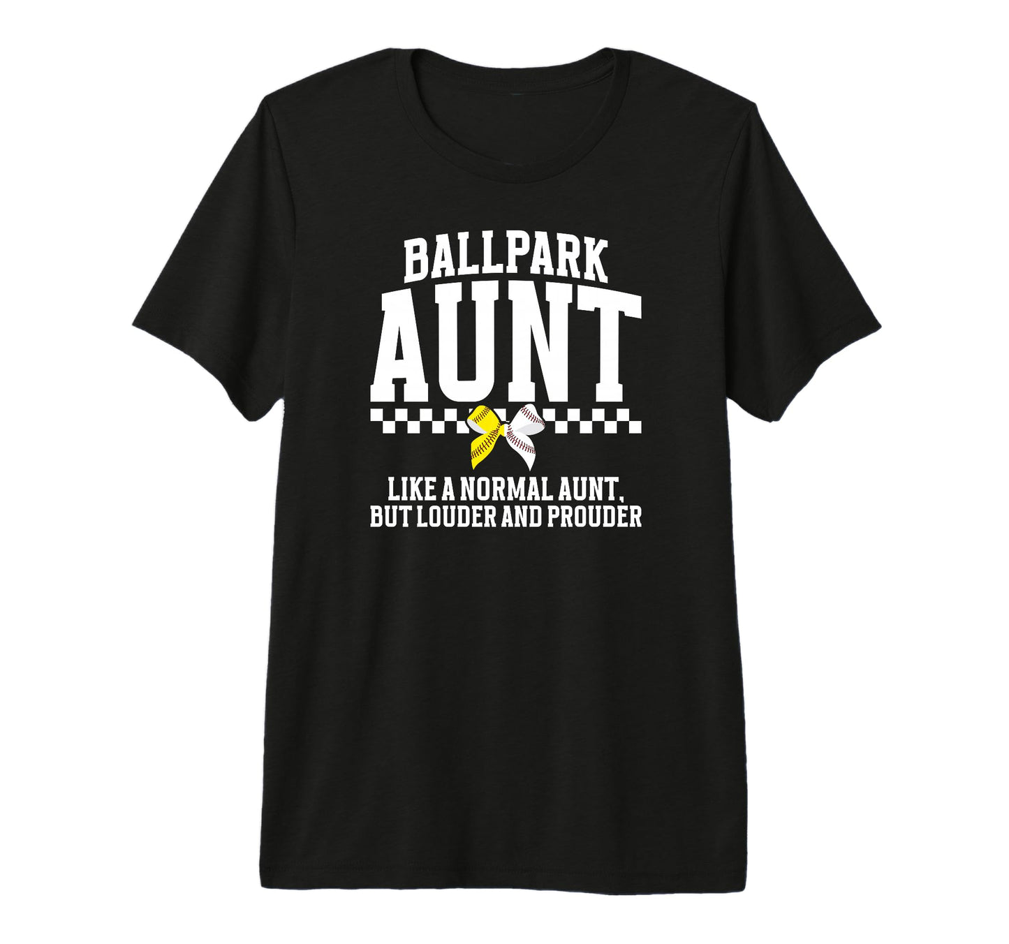 Ballpark Aunt Definition Baseball T-Shirt - Aesthetic Graphic Unisex - T-Shirt, Sweatshirt, Hoodie