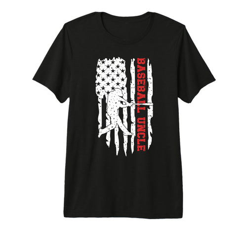 Mens Baseball Uncle Us Flag Uncle T-Shirt - Fun Novelty Design Men Women - T-Shirt, Sweatshirt, Hoodie