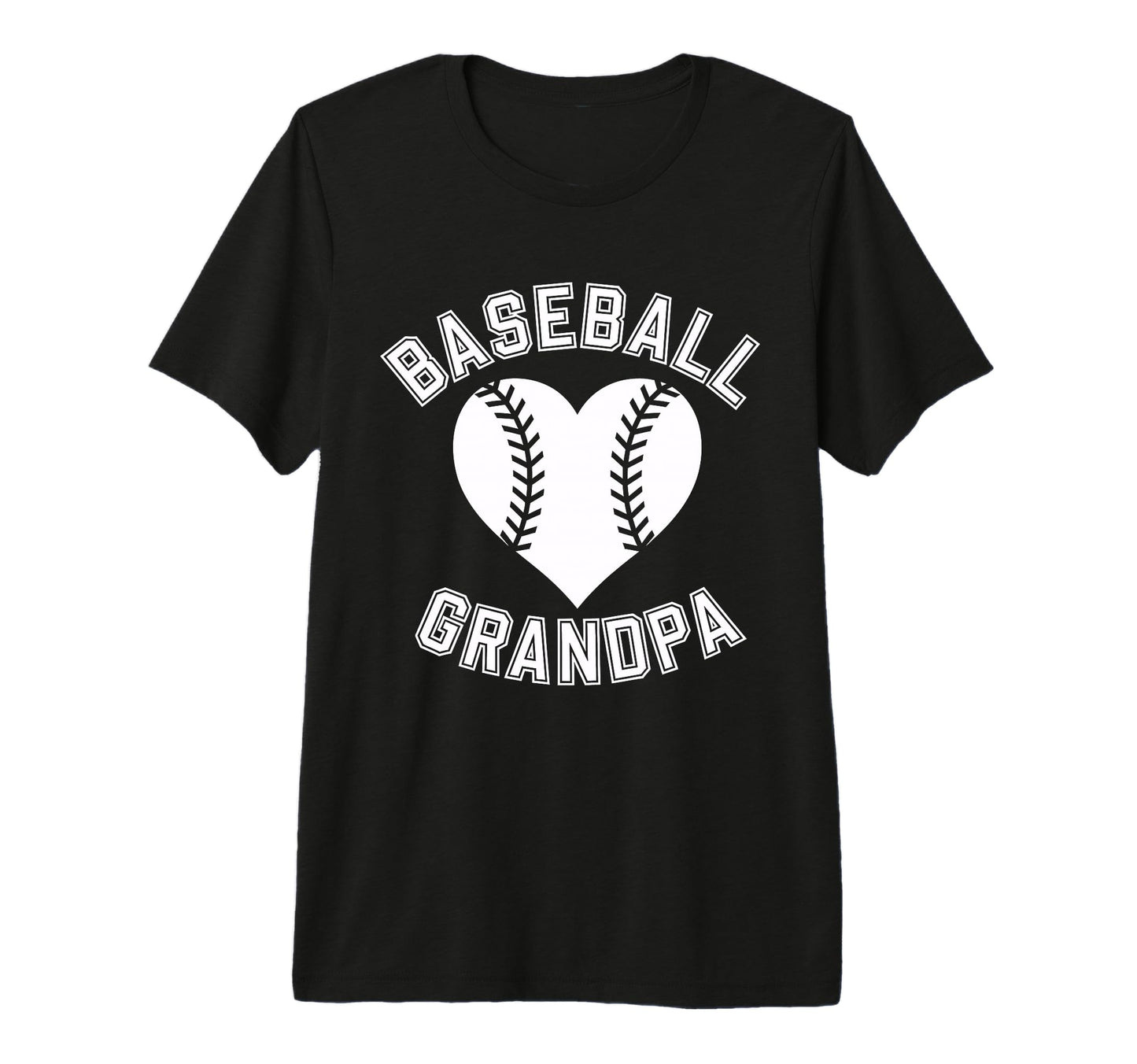 Mens Grandfather Baseball Grandpa Tri T-Shirt - Unique Graphic for Adults - T-Shirt, Sweatshirt, Hoodie