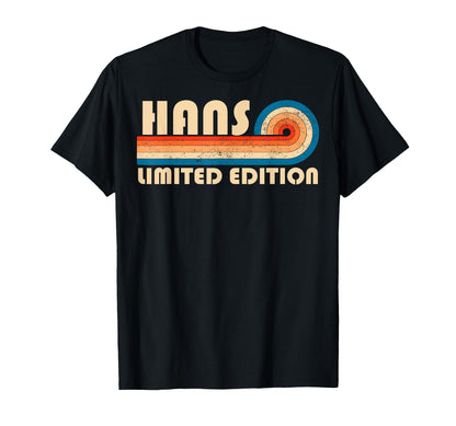 Hans 70S 80S Sunset Stripe T-Shirt - Aesthetic Graphic Unisex - T-Shirt, Sweatshirt, Hoodie
