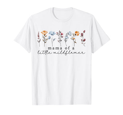 Funny Mama Little Wildflower Boho T-Shirt - Custom Art Print Men Women - T-Shirt, Sweatshirt, Hoodie
