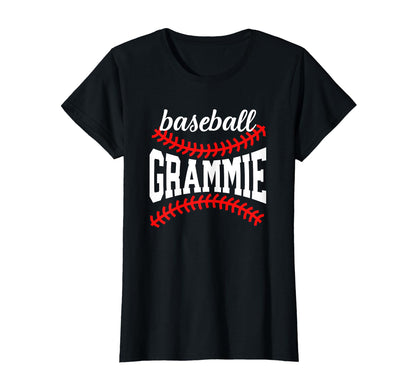 Proud Baseball Grammie Game Day Baseball T-Shirt - Trendy Graphic Unisex - T-Shirt, Sweatshirt, Hoodie