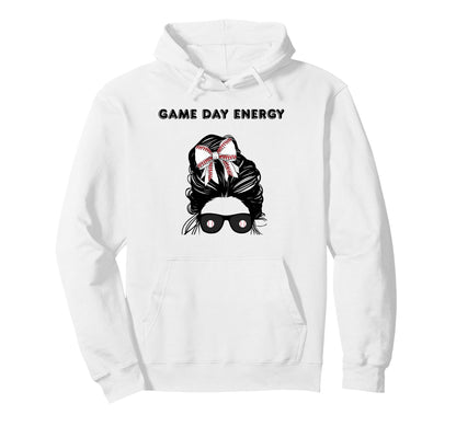 Game Day Energy Hoodie - Casual Everyday Wear Unisex - T-Shirt, Sweatshirt, Hoodie