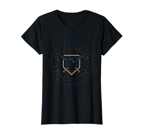 T Ball Mom Little Sluggers Biggest Fan T-Shirt - Minimalist Print Unisex - T-Shirt, Sweatshirt, Hoodie
