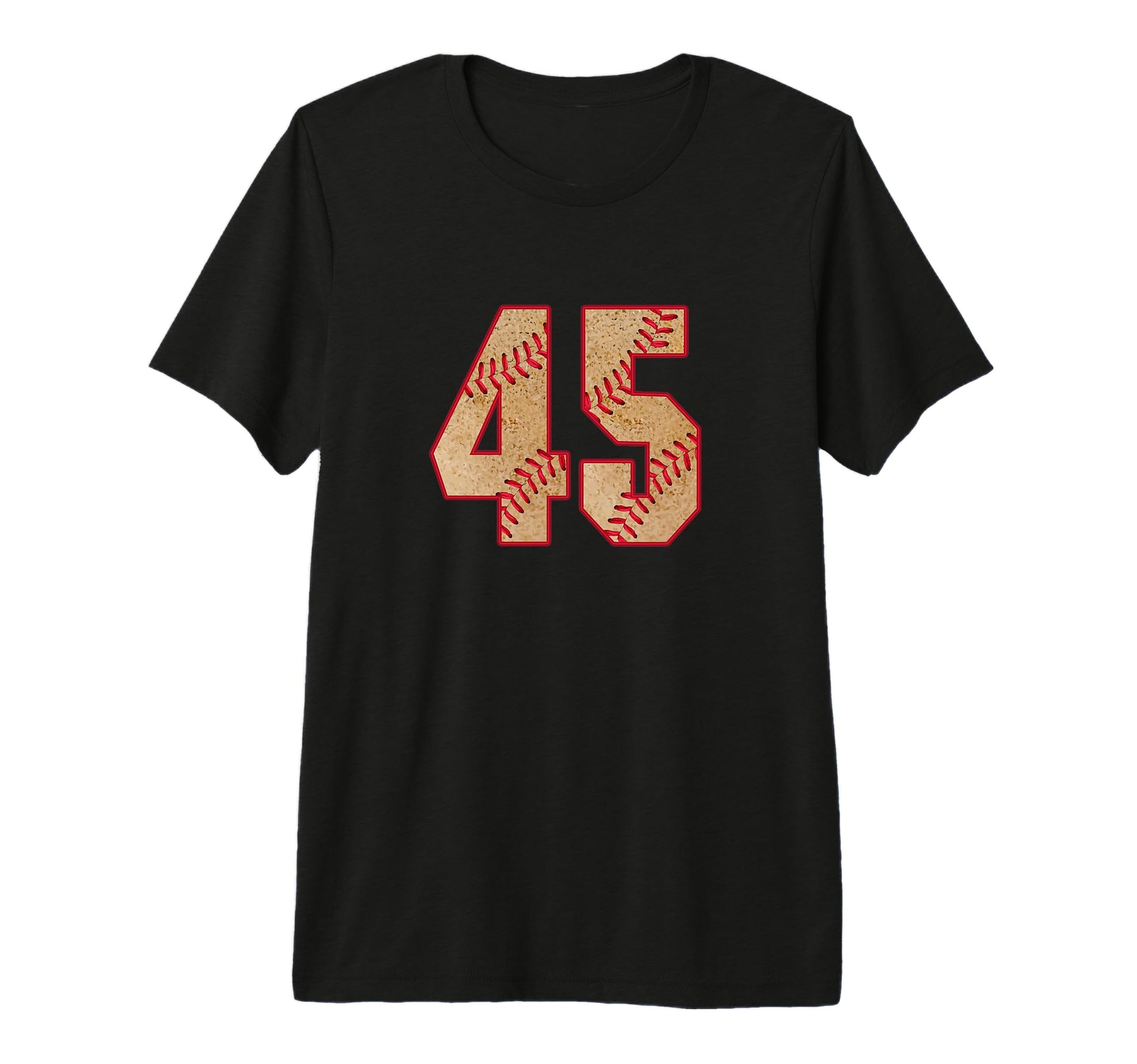 Baseball Player Jersey Number 45 T-Shirt - Novelty Apparel Men Women - T-Shirt, Sweatshirt, Hoodie