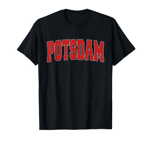 Potsdam Ny New York Varsity Usa T-Shirt - Custom Art Print for Adults - T-Shirt, Sweatshirt, Hoodie