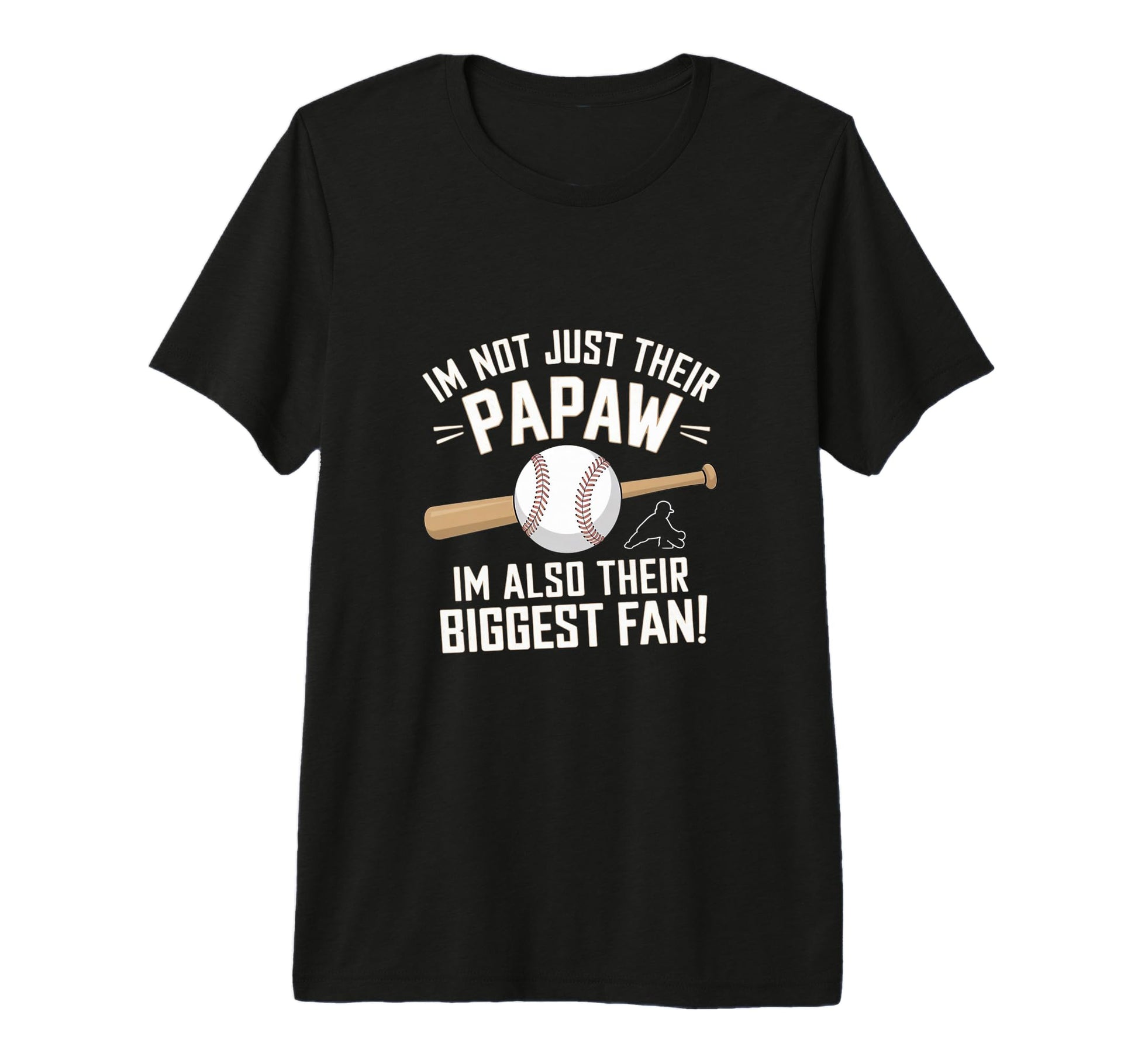 Their Biggest Fan Softball Baseball T-Shirt - Fun Novelty Design Unisex - T-Shirt, Sweatshirt, Hoodie