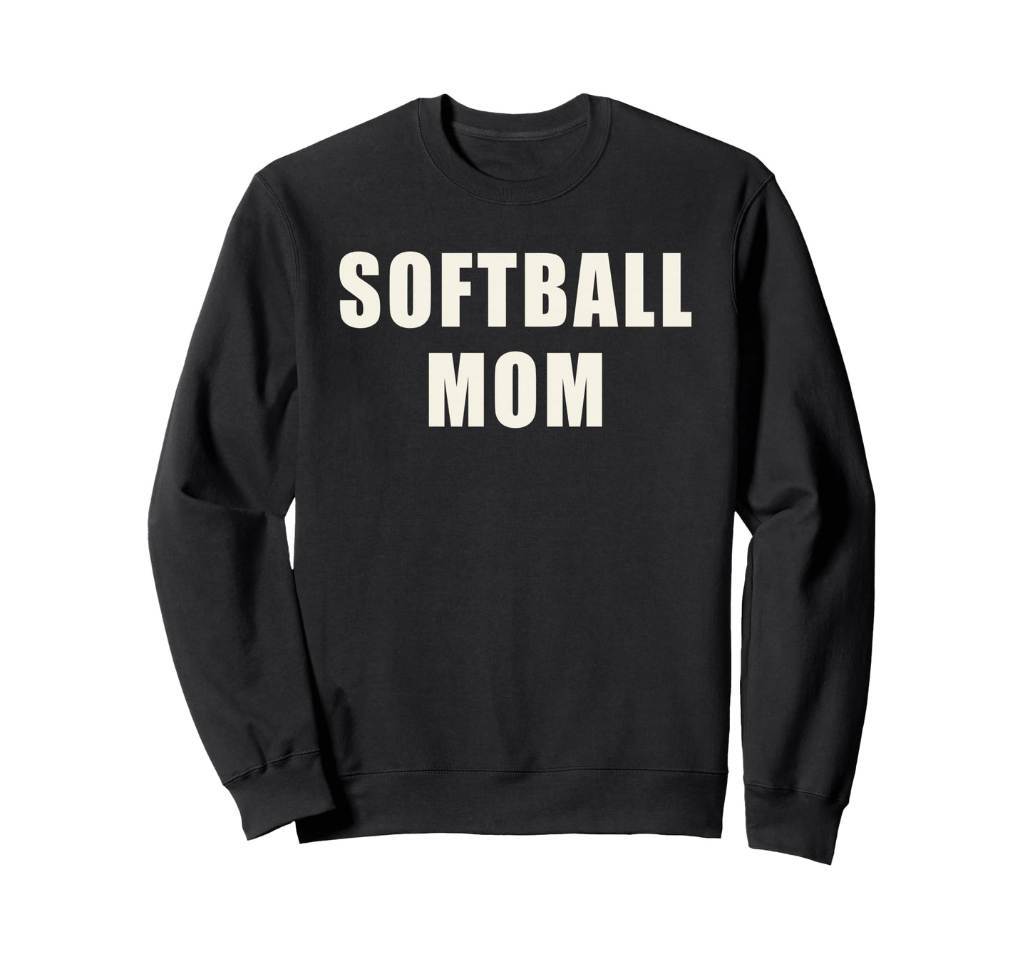 Softball Mom Fastpitch Sports Game Sweatshirt - Graphic Print Men Women - T-Shirt, Sweatshirt, Hoodie