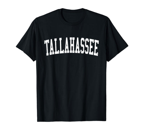 Tallahassee Fl Distressed White T-Shirt - Casual Everyday Wear Unisex - T-Shirt, Sweatshirt, Hoodie