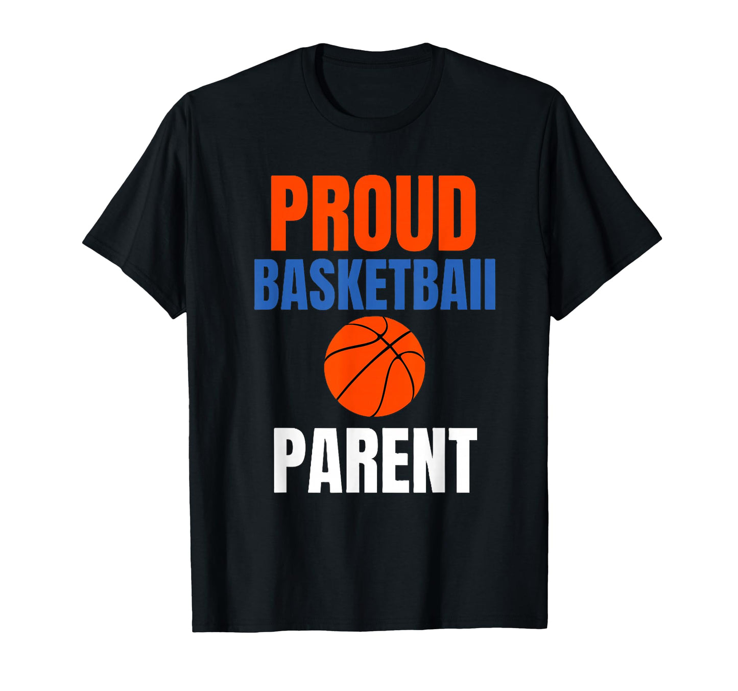 Basketball Parent Game Day Courtside Support T-Shirt - Graphic Print Unisex - T-Shirt, Sweatshirt, Hoodie