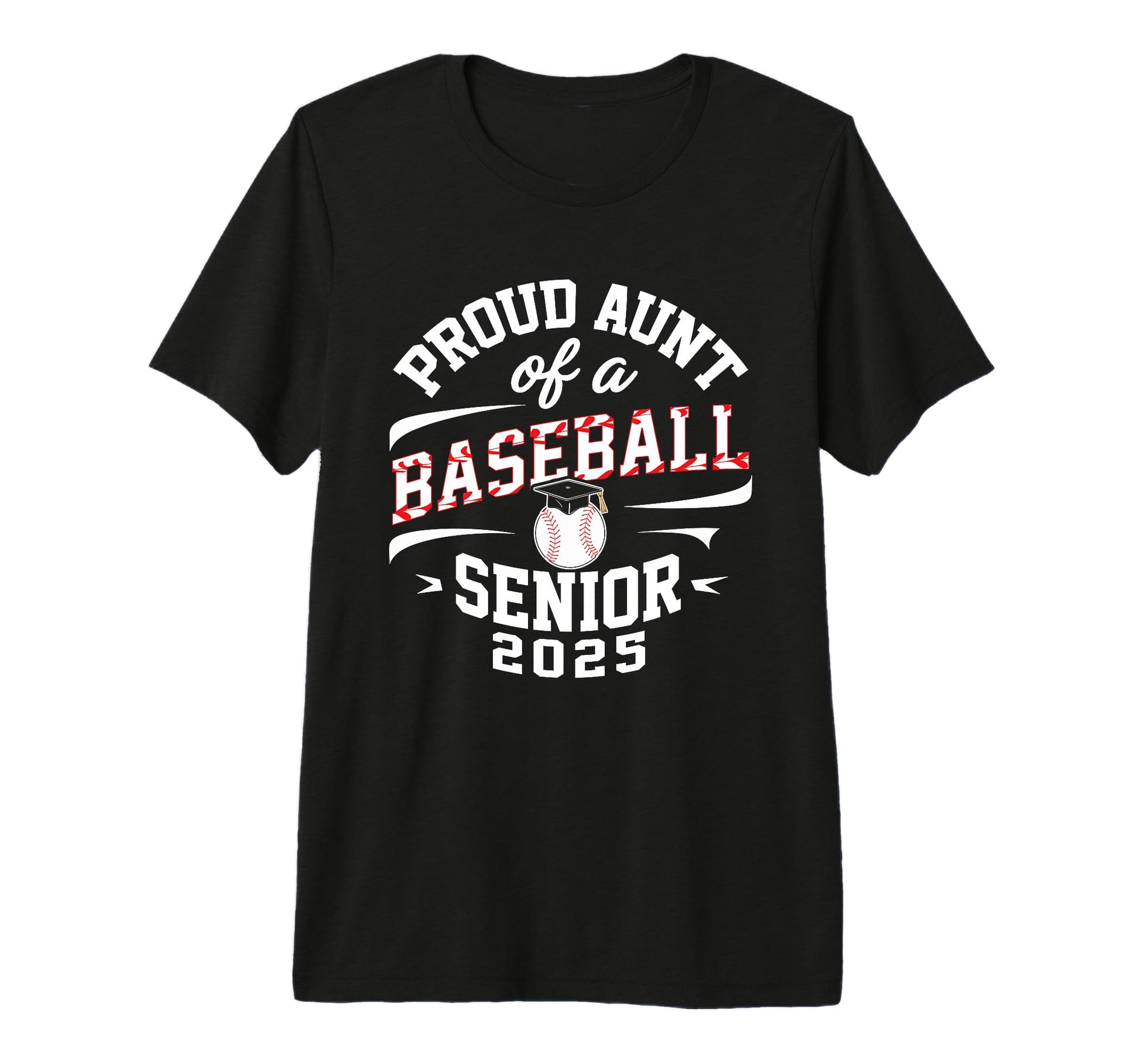 Proud Aunt Baseball Senior Class T-Shirt - Aesthetic Graphic for Adults - T-Shirt, Sweatshirt, Hoodie